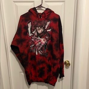 Jujutsu Kaisen Choso tie dye hoodie